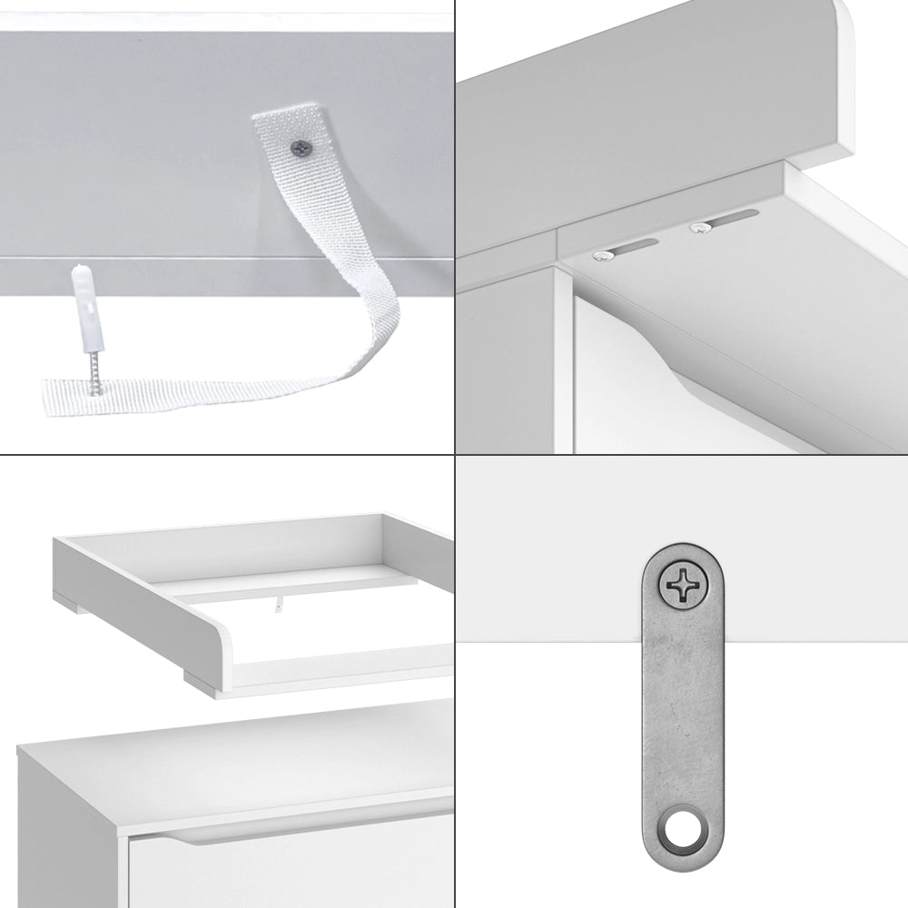 Vicco Fasciatoio Bianco 60 x 76 cm
