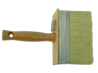 PLAFONCINI SETOLA BIONDA MANICO LEGNO- - mm.100x30x60 - 6 pezzi FEUDO
