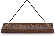 Wickholder in legno grande - asse da incenso manuale per aromaterapia