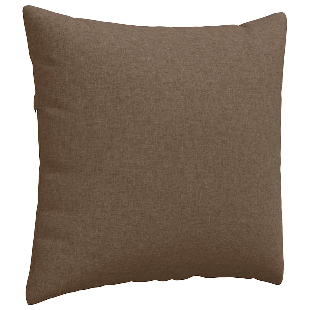 Cuscini da Divano 2 pcs Marrone 45 x 45 cm Tessuto 42013915