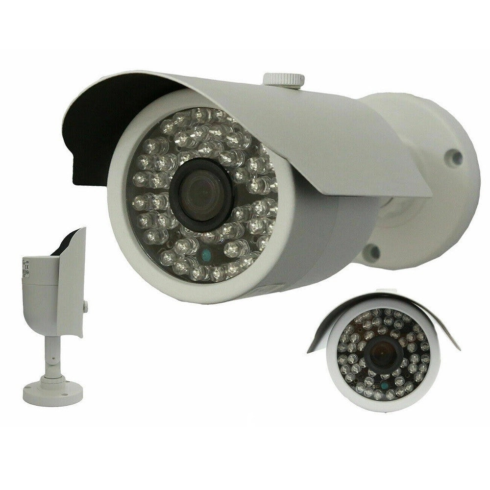 Trade Shop - Telecamera Camera Ahd 1080p Videosorveglianza 48led Ir 3.0 Mp 3.6mm -