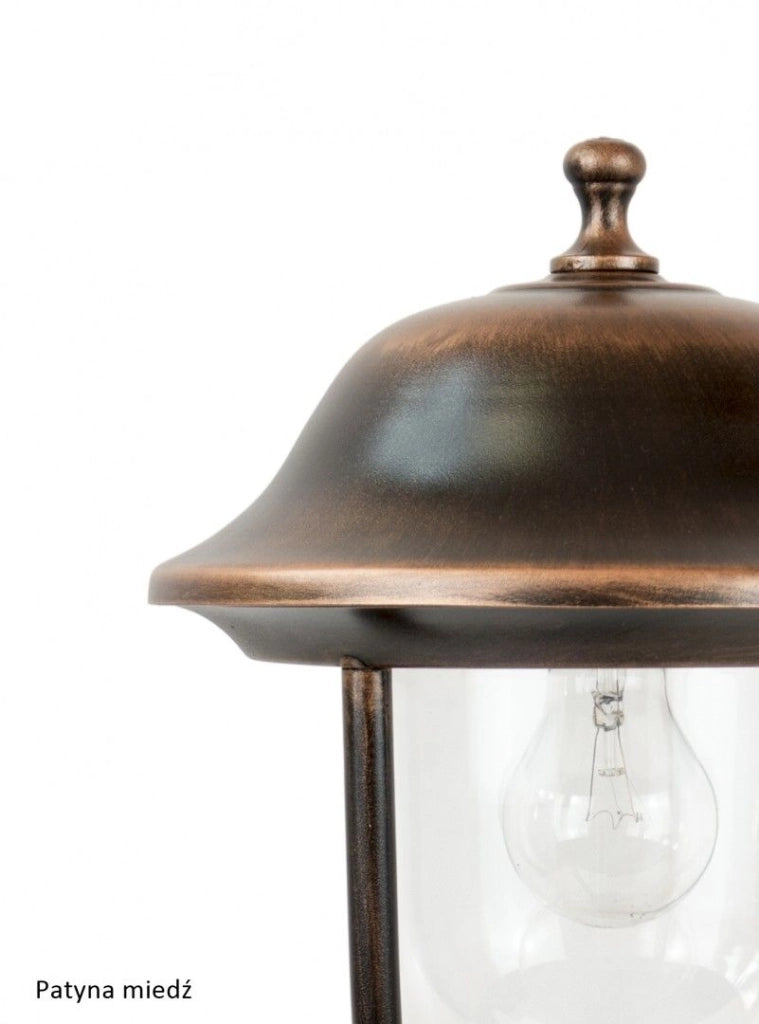 Lampada da giardino a stelo Prince 55cm E27 nera IP43