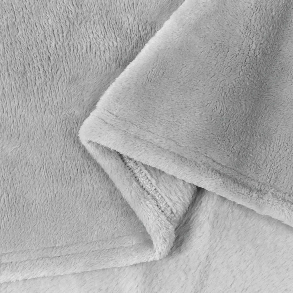 Coperte da Pile 6 pcs Grigio 150 x 200 cm Panno 42016802
