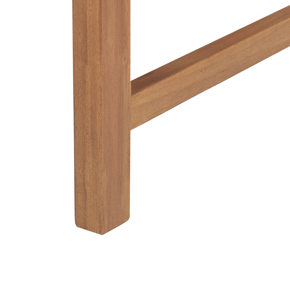 Mobili da balcone modulari 1 posto Sezione Angolare Legno di Acacia Sedia