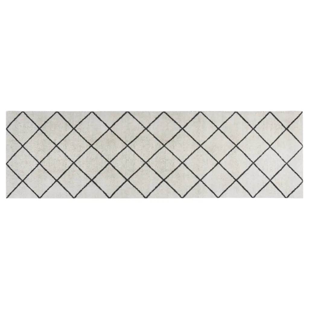 Tappeto del soggiorno | Tappeto da Cucina Lavabile Quadri 60x180 cm Velluto