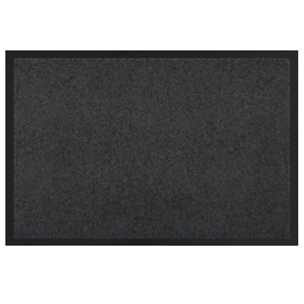 Tappetino Antracite 60 x 40 x 1.2 cm Tessuto Teddy 42013436