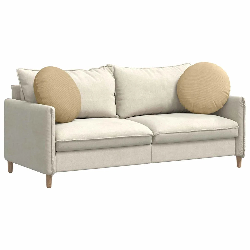Cuscini per Seduta 2 pcs Grigio Verde Ø50 x 19 cm 42014190