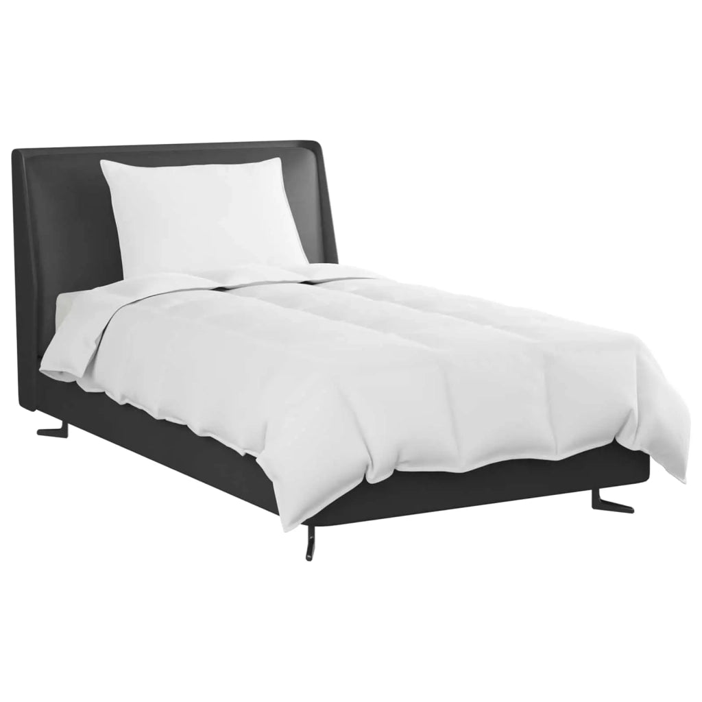 Duvet Estivo con cuscino 2 pcs Bianco Piuma d'anatra 3376201