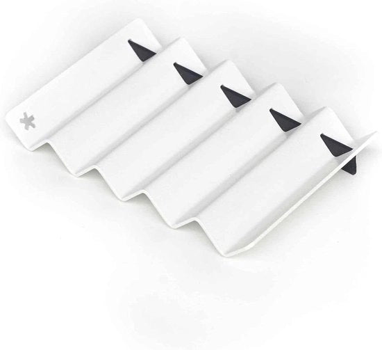 Sostituto di Sapone a Zigzag Bianco