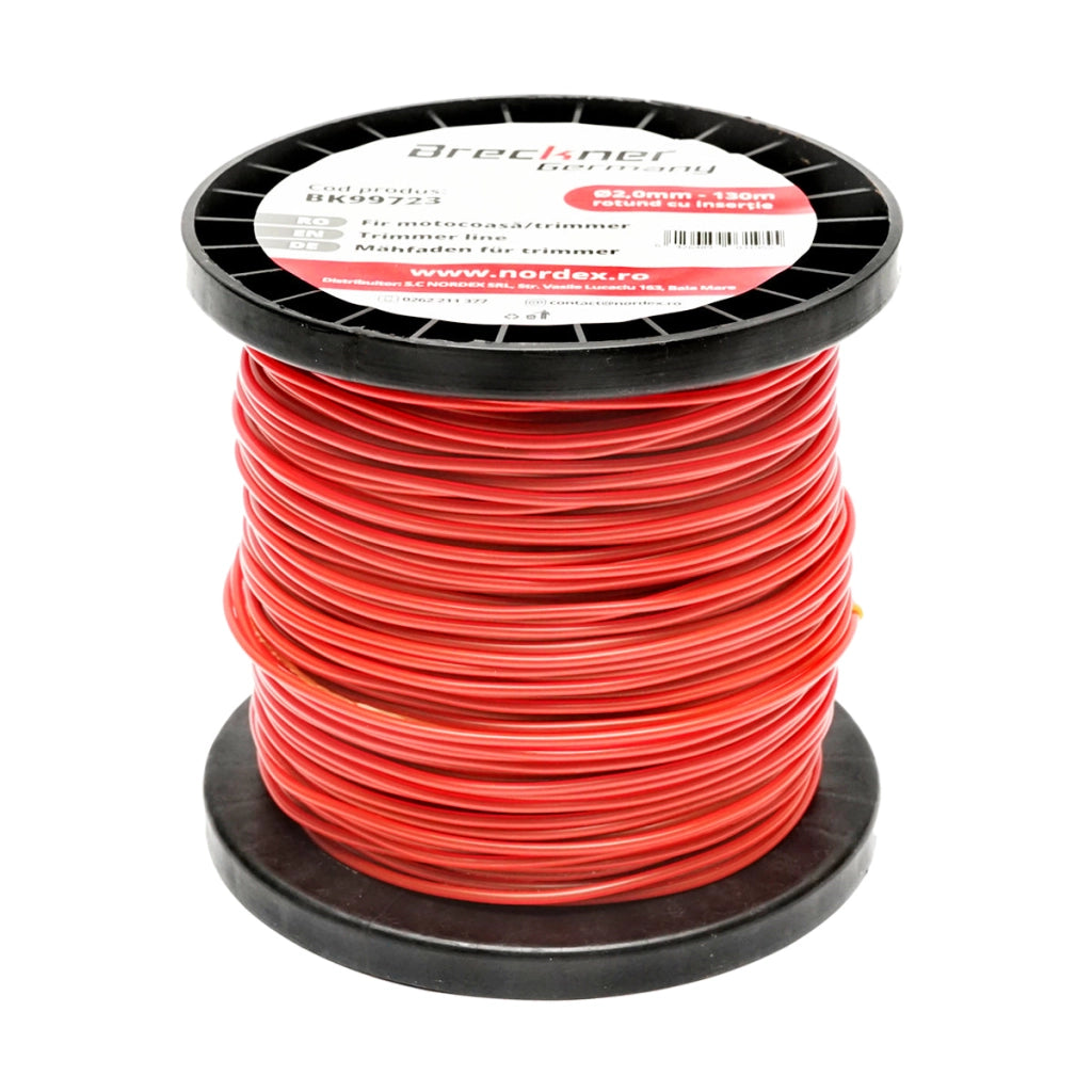 Filo per decespugliatore tondo, 2,0 mm x 130 m Breckner Germany