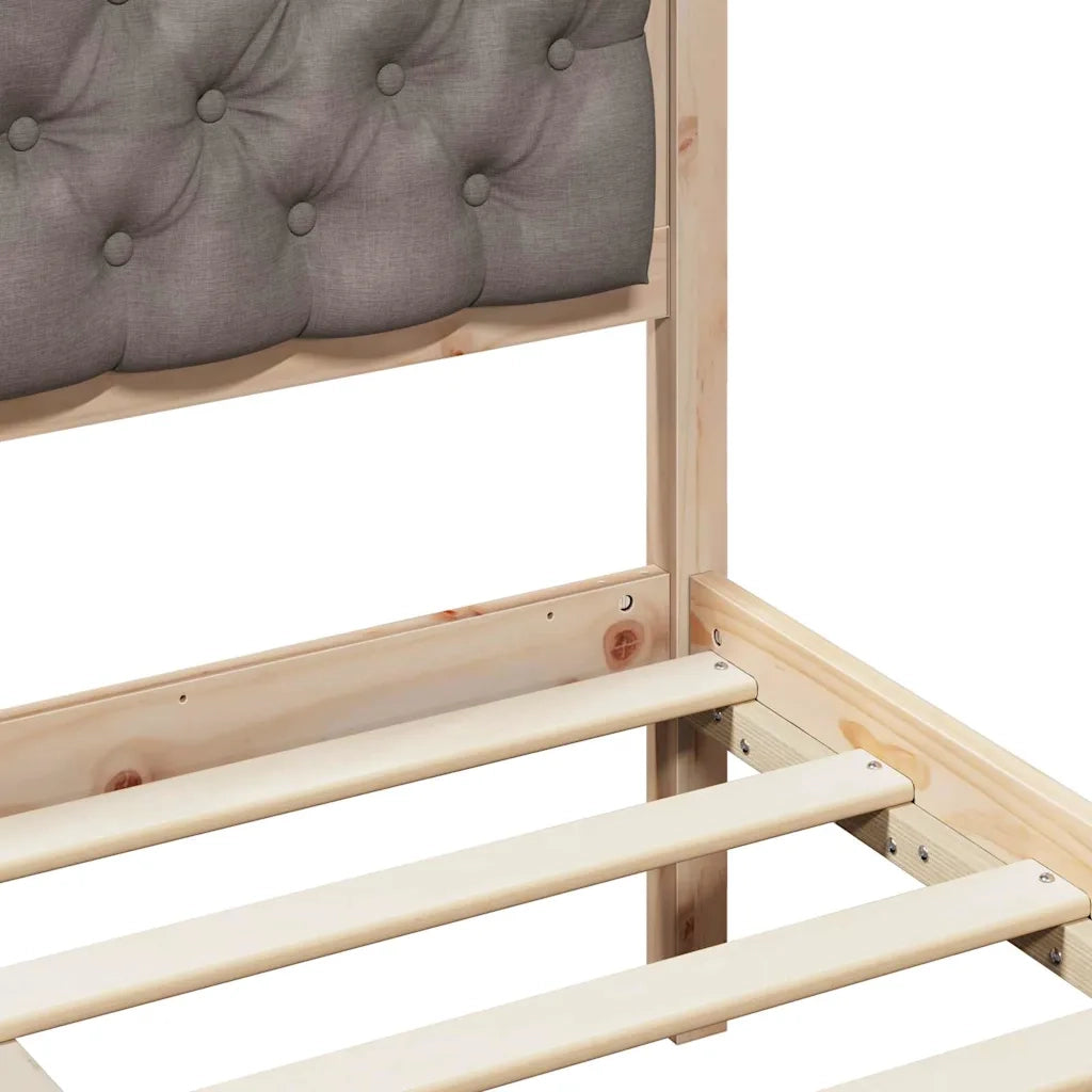 Struttura del letto Talpa 90 x 190 cm Pino massello 878437