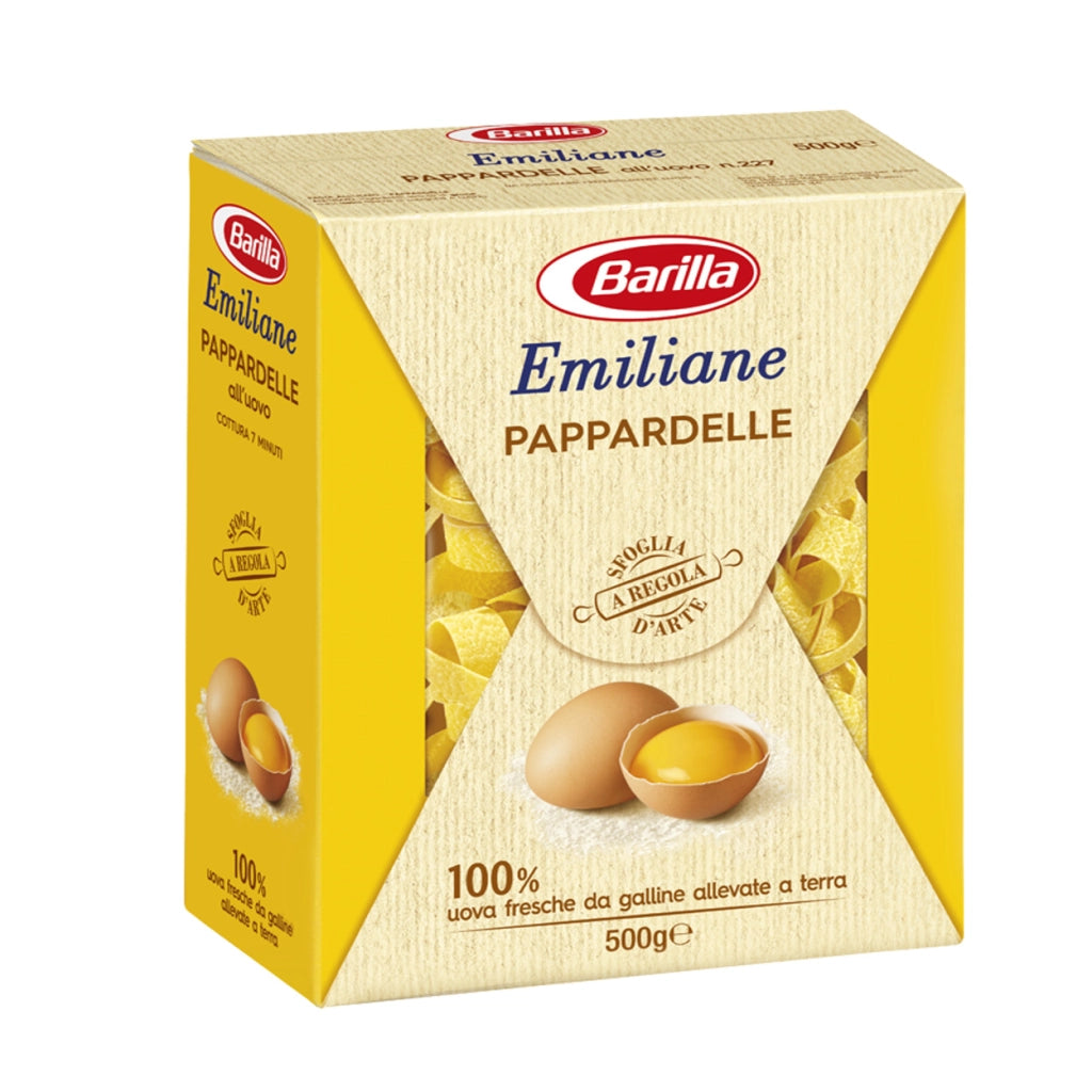 Barilla emiliane pappardelle all'uovo 500 grammi