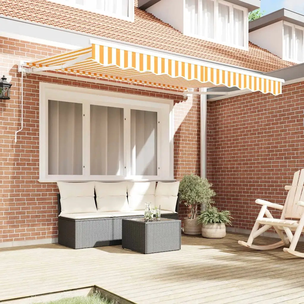 Struttura della tenda Giallo e Bianco 250 x 200 cm 3329361