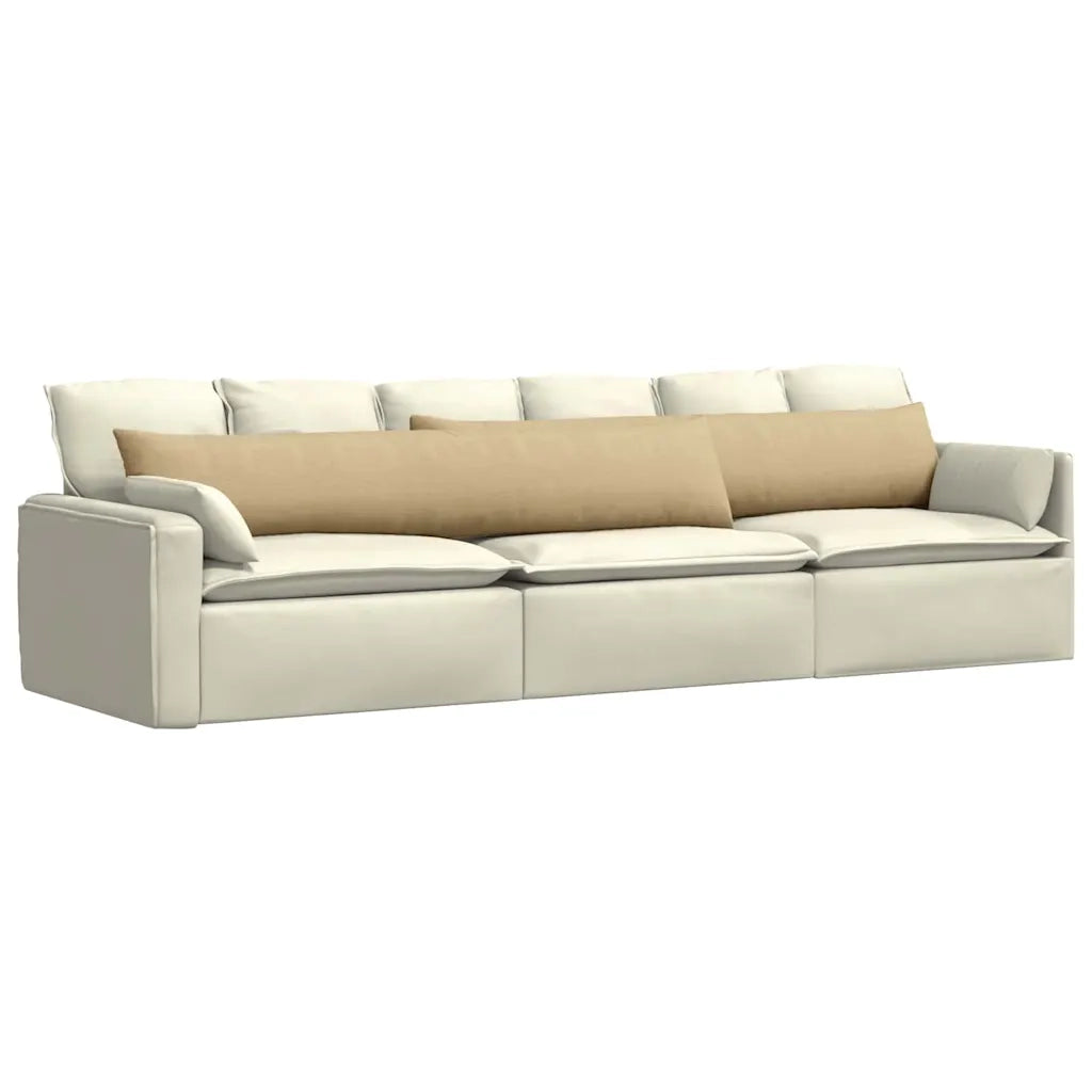 Cuscini da Divano 2 pcs Grigio Verde 200 x 40 cm 42013907