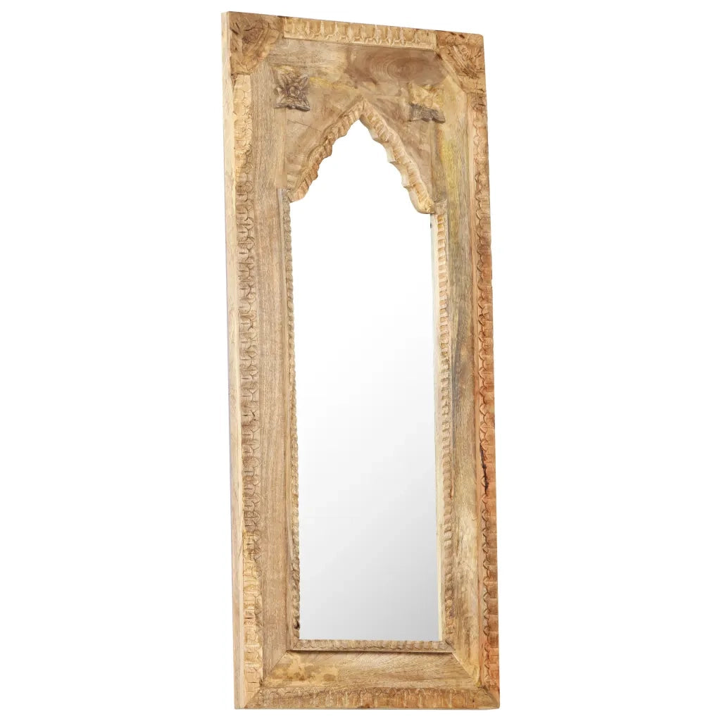 Specchio 50x3x110 cm in Legno Massello di Mango 321650