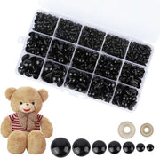 Occhielli di sicurezza in plastica - 7 misure (5-14 mm)