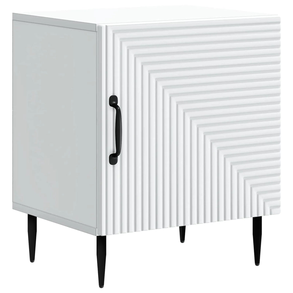 Armadio da Notte 2 pcs Bianco 43 x 34,5 x 50 cm 894796