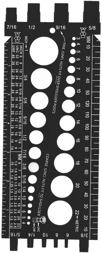 Controllatore di Fisarmonica e Diametro - Misuratore di Fisarmonica/Diametro - Misuratore di Avviti - Attrezzatura - Compatta/Leggera - Montaggio a Parete