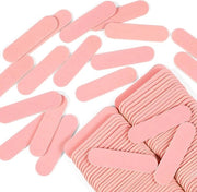 Set di File per Unghie a Doppia Faccia in Bulk per Donne Ragazze per Fingernail Acrilico File per Professionisti 180/240 Grit Strumento per Manicure (Rosso)