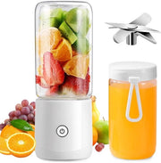 Mini blender portatile con 6 lame, caricabile via USB, 380ml Fresh