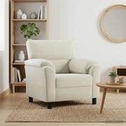 Divano Crema 94 x 85 x 93 cm Velluto 42040815
