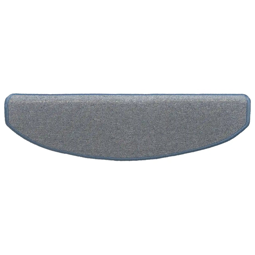 Tappetini per scale autoadesivi 15 pz | Gradini per Scale Grigio chiaro e blu