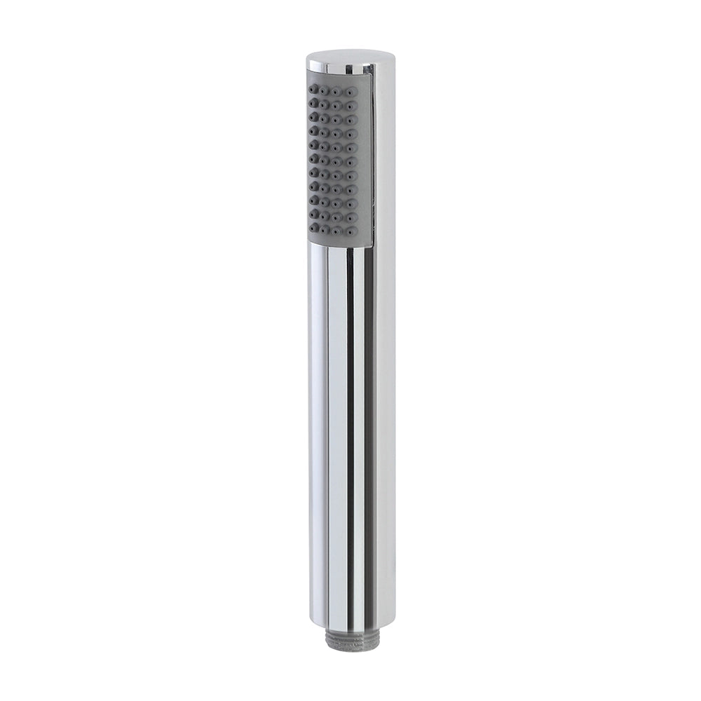 Kit doccia completo con miscelatore York con braccio 35 e soffione 20 inox cromo