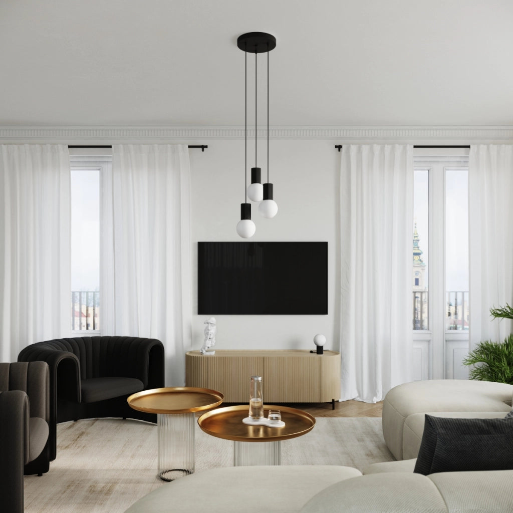Lampada da tavolo HALO nero