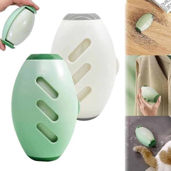 Lint Rollerbal Herbruikbaar, Set di 2 - Pluisroller Portatile per Casa e Viaggio - Herbruikabile e Mini - Utile per Viaggi