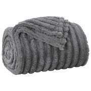 Coperta Grigio scuro 200 x 150 cm Panno