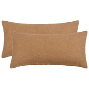 Federa 2 pcs HEERLEN Beige 40 x 80 cm Bouclé 909952