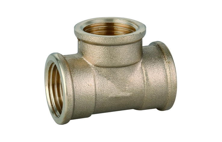TEE FF IN OTTONE GIALLO IBP- 3/4- IBP- pezzi 1