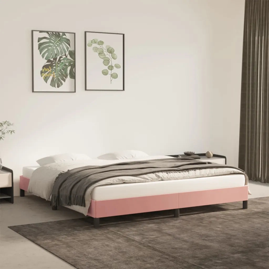 Giroletto Rosa 180x200 cm in Velluto 346993