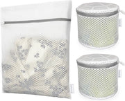 Set per organizzare il bucato - 3 pezzi di struttura a graffetta - organizzatore per intimo e calze
