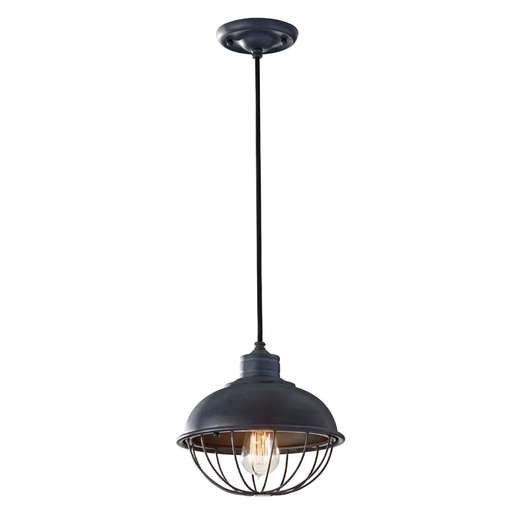 Lampada sospensione Urban Renewal Feiss E27 60W nera