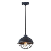 Lampada sospensione Urban Renewal Feiss E27 60W nera