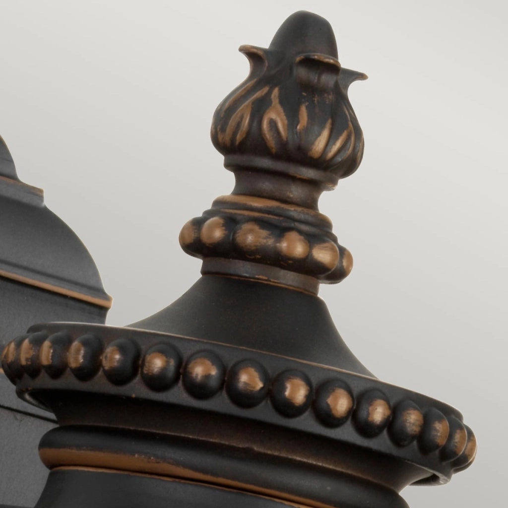 Applique esterna Luverne retro bronzo E27 60W Kichler