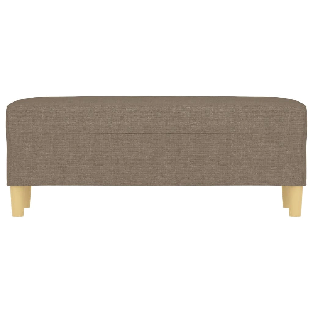 Panca/panca 100 x 35 x 41 cm tessuto tortora 02_0010653