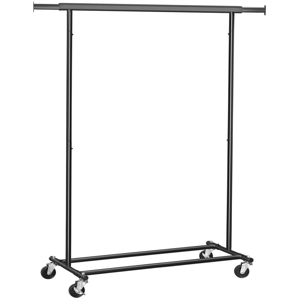 Valora HSR13BKV1 Appendiabiti su ruote in acciaio nero