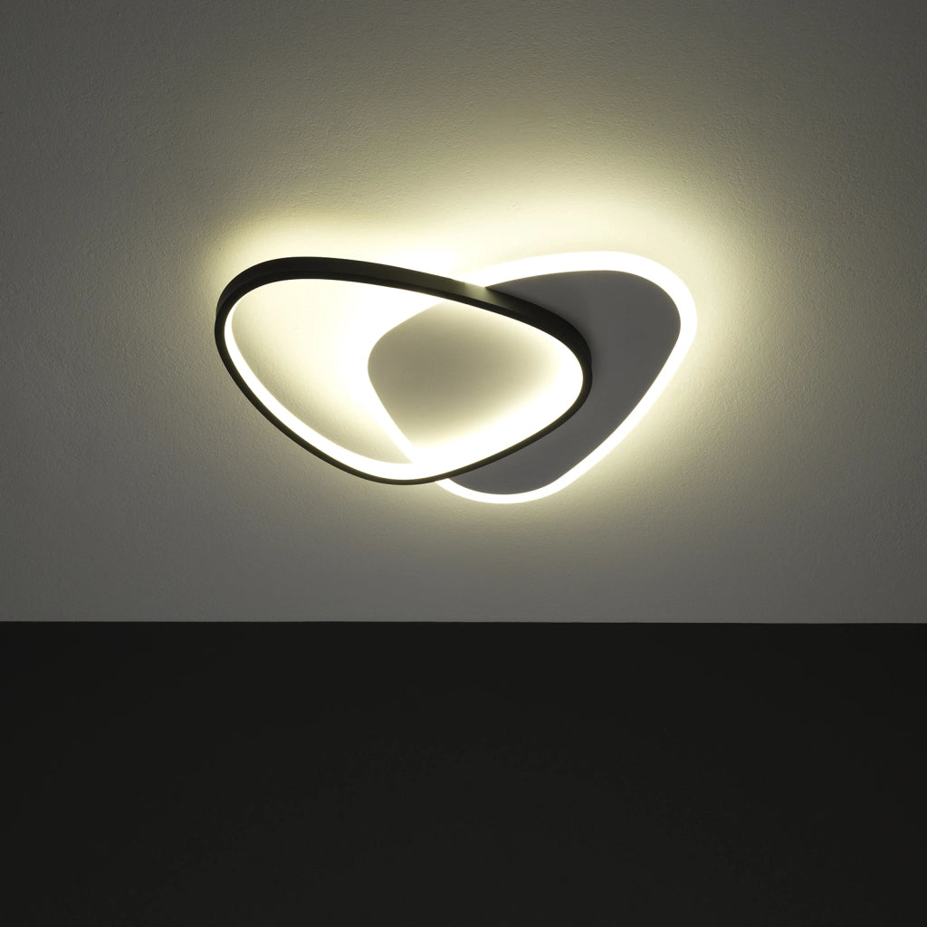 Plafoniera led CALEA nero