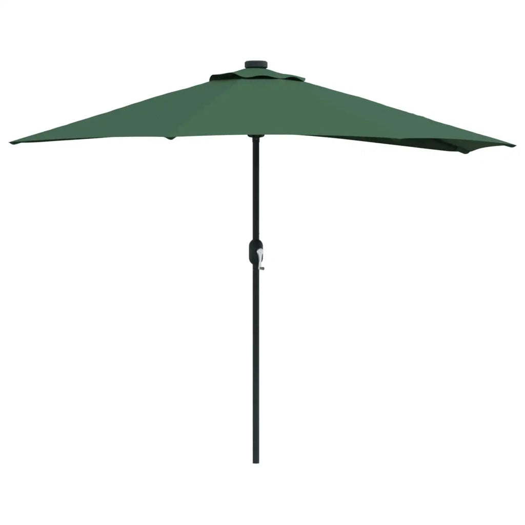 Ombrello da giardino Verde 294 x 150 x 224 cm 42003268