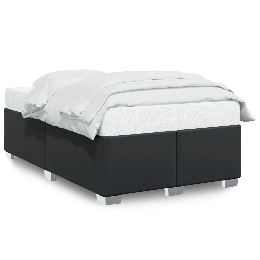 Giroletto senza Materasso Nero 120x190 cm Similpelle