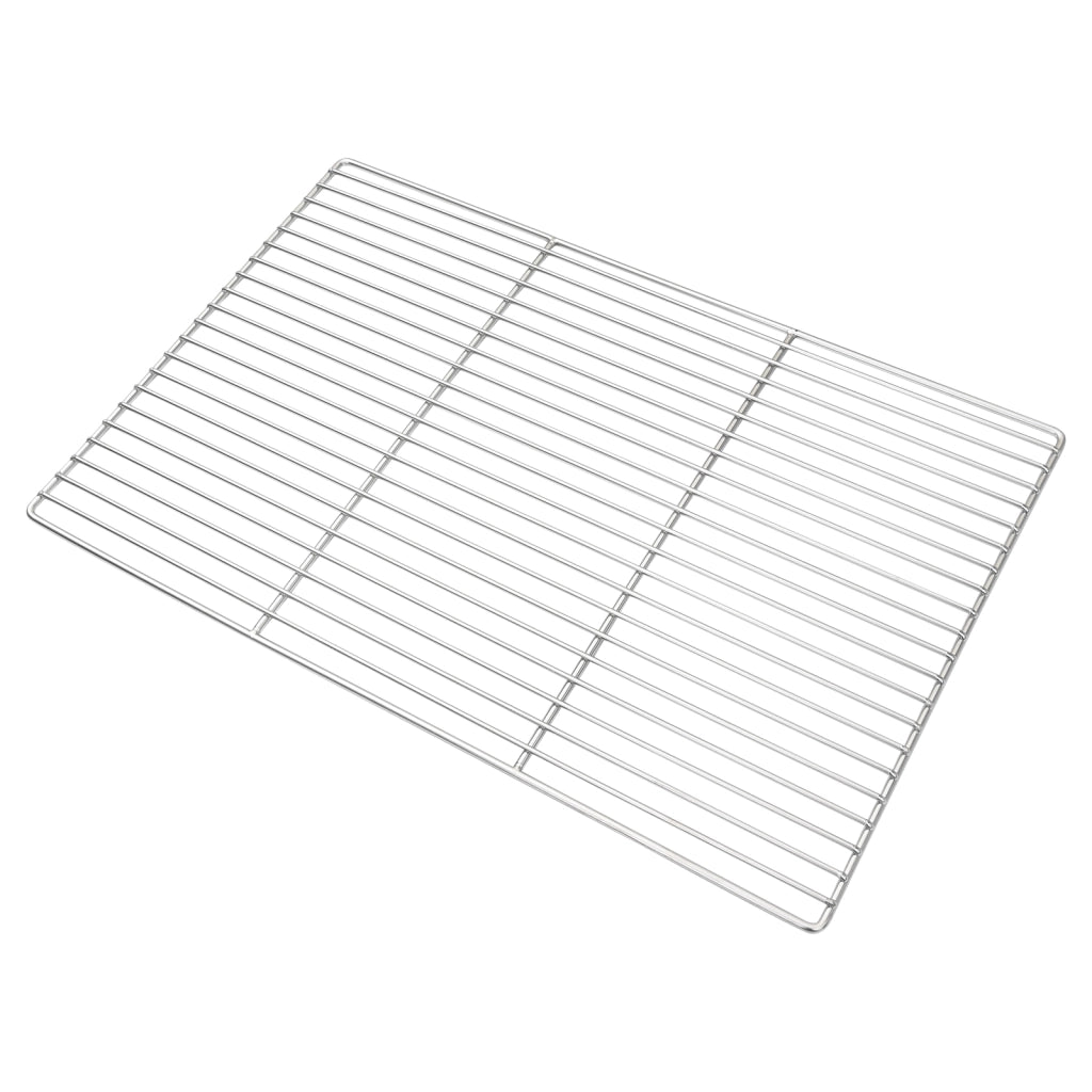 Griglia BBQ  con manici rettangolare 60x40 cm in acciaio inossidabile 304