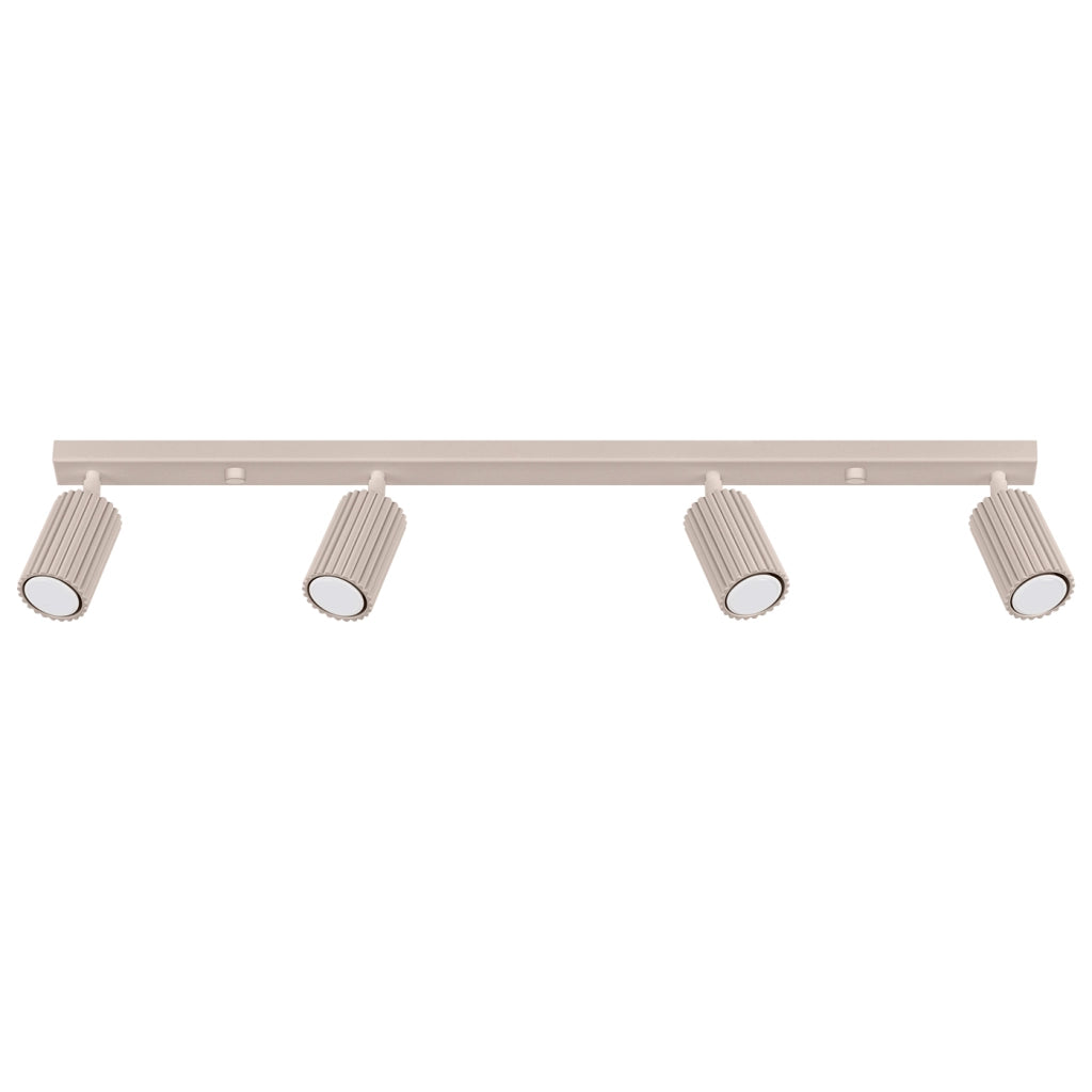 Lampada da soffitto KARBON 4L taupe