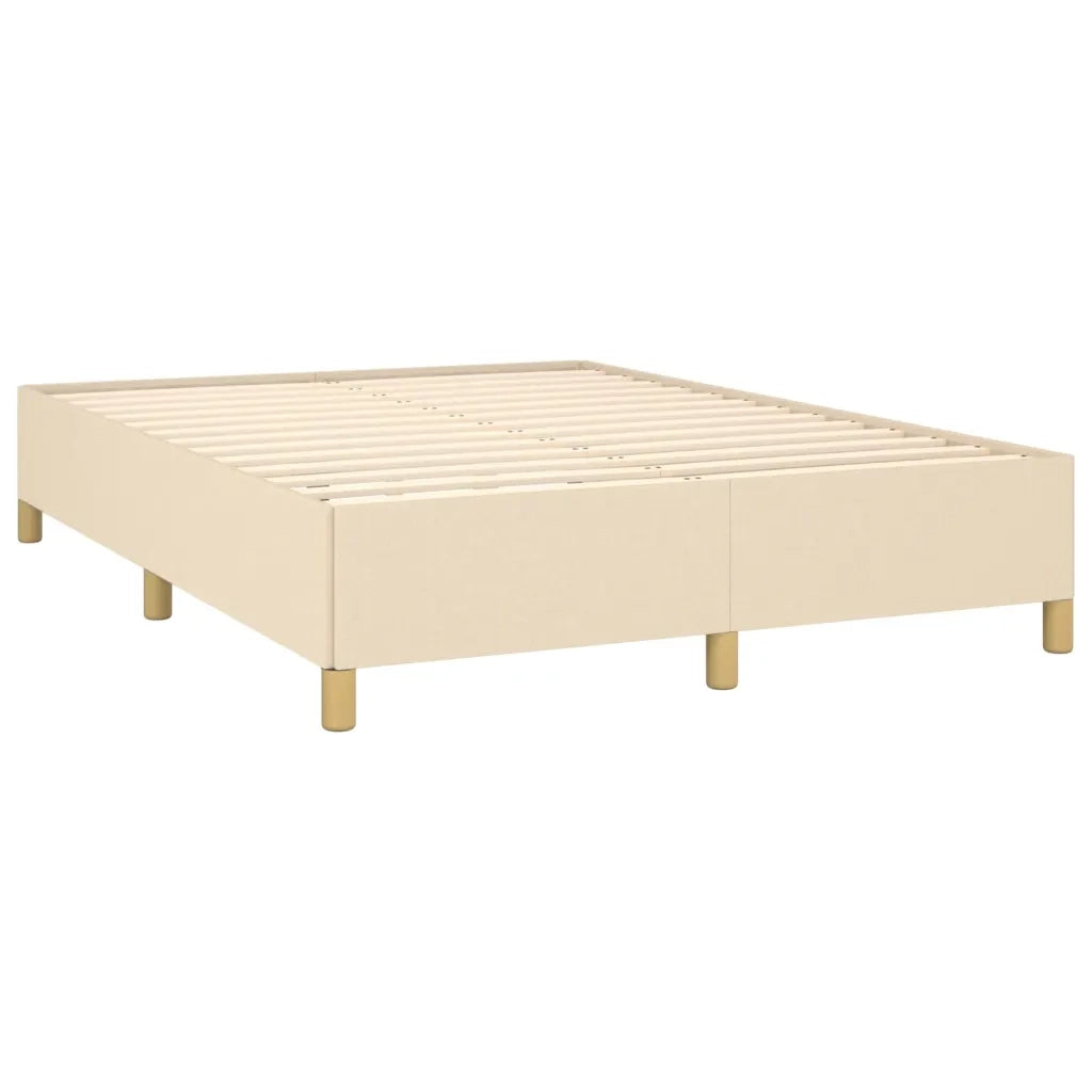 Giroletto senza Materasso Crema 140x190 cm in Tessuto 347162