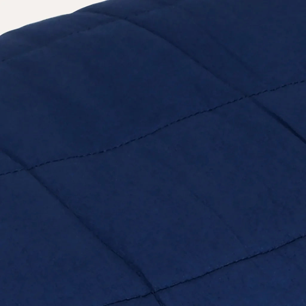Coperta Ponderata Blu 200x220 cm 13 kg Tessuto 3154805