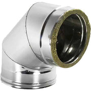 GOMITO DOPPIA PARETE A 90  °  EE ? 180/230 mm
