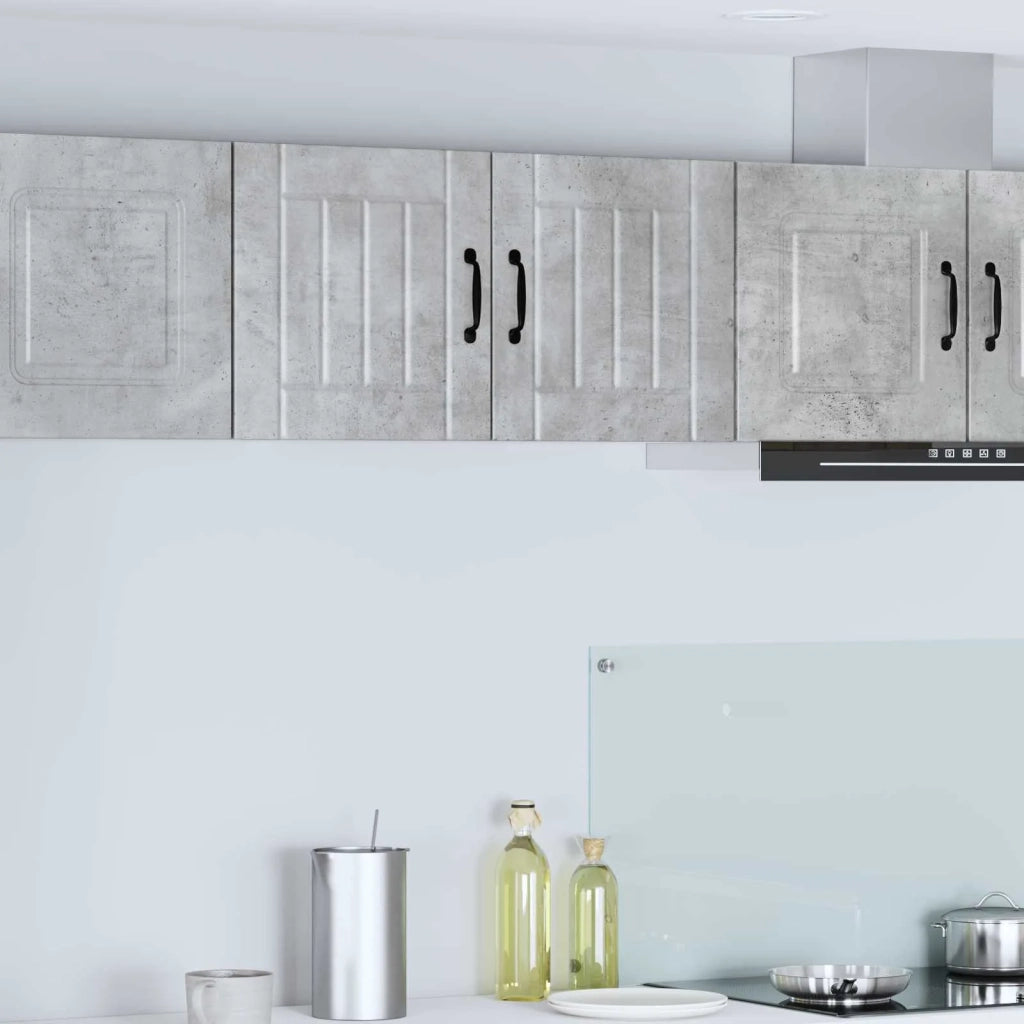 Pannello lavastoviglie Lucca 2 pcs Grigio Cemento 884881
