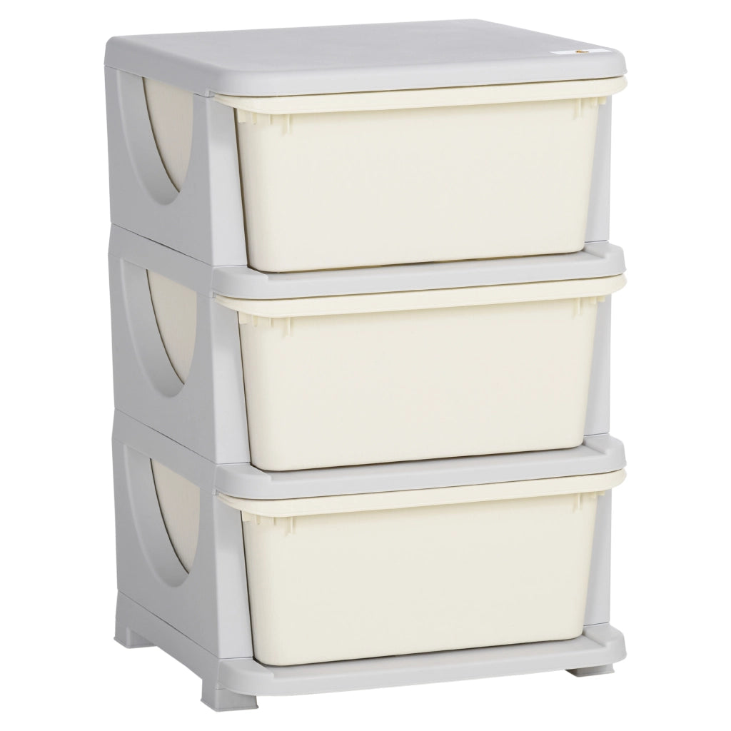 Casetta per giocattoli ¨C Minimal ¨C crema 37x37x56.5 cm
