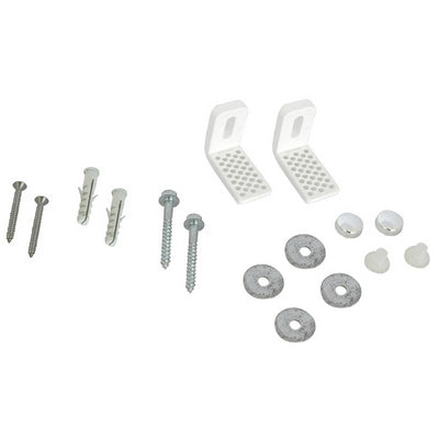 2 PZ FISSAGGI LATERALI WC E BIDET MULTIFORO- DH- pezzi 1
